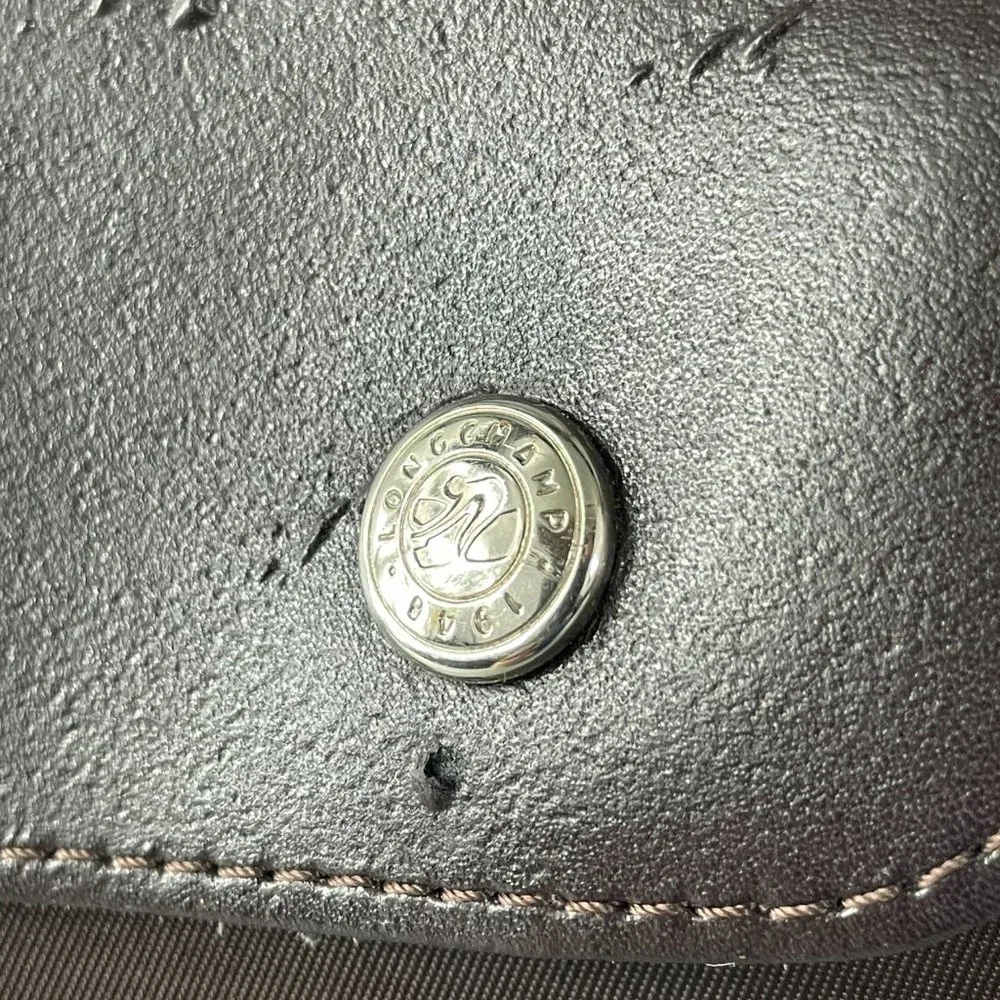 Longchamp Chocolate Brown Nylon Planetes Crossbody Bag - Picture 4 of 15